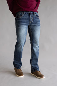 True Luck Desmond Bootcut Jeans for Men 