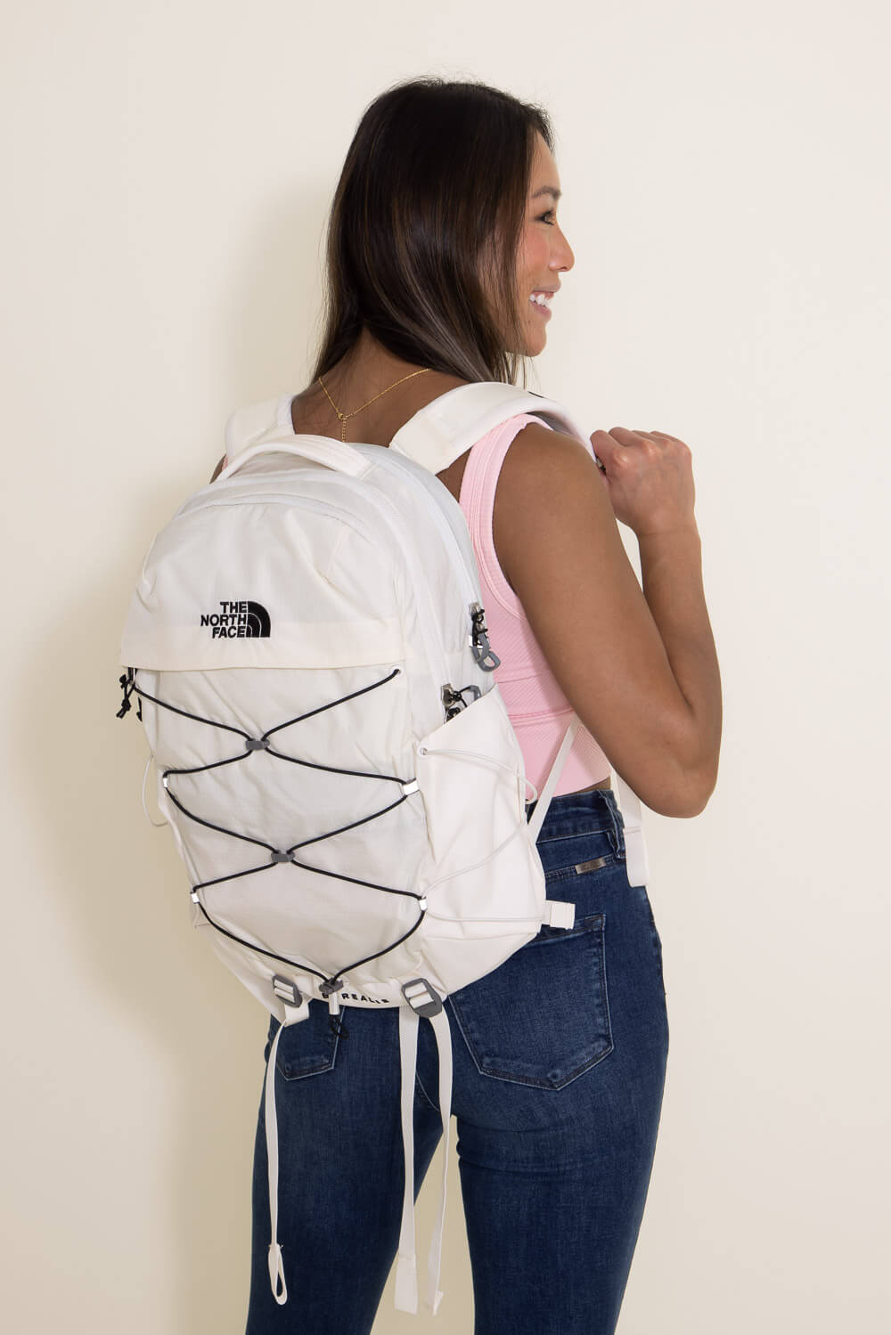 The North Face Borealis Laptop Backpack for Women in White