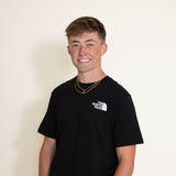 The North Face Box Logo T-Shirt for Men in Black