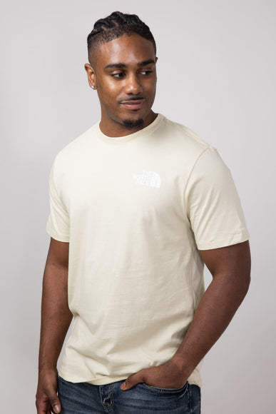 The North Face Box Logo T-Shirt for Men in Gravel