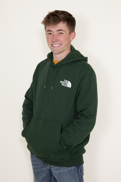 The North Face Box NSE Pullover Hoodie for Men in Green