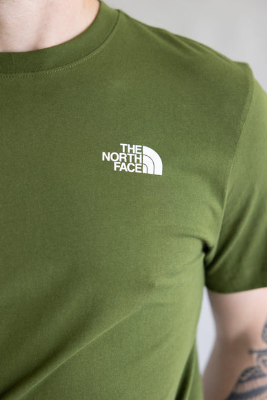 The North Face Core Box Graphic T-Shirt for Men in Green