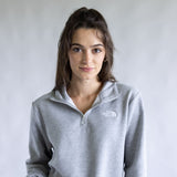 The North Face Evolution ¼ Zip for Women in Heather Grey