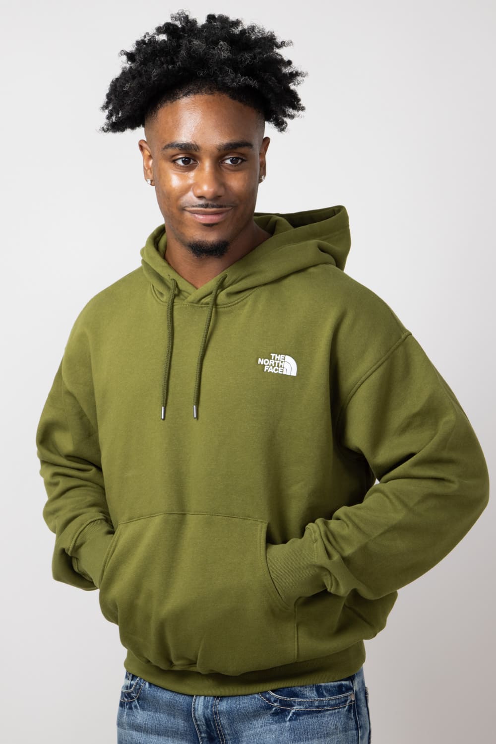 The North Face Evolution Vintage Hoodie for Men in Forest