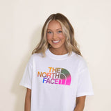 The North Face Pride Half Dome Cropped T-shirt for Women in White