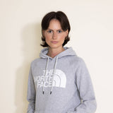 The North Face Half Dome Hoodie for Women in Light Grey