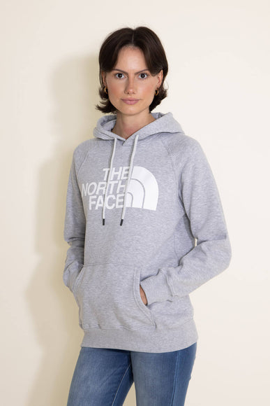 The North Face Half Dome Hoodie for Women in Light Grey