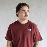 The North Face Half Dome T-Shirt for Men in Sumac Red