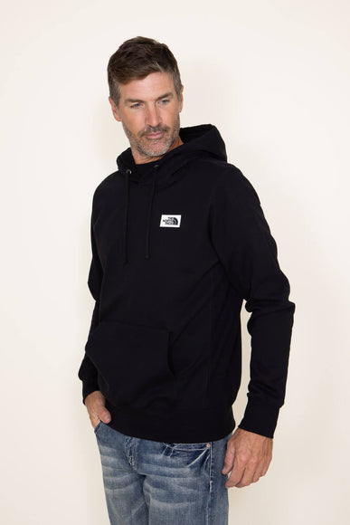 The North Face Heritage Patch Hoodie for Men in Black