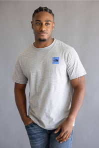 The North Face Monte T-Shirt for Men in Grey