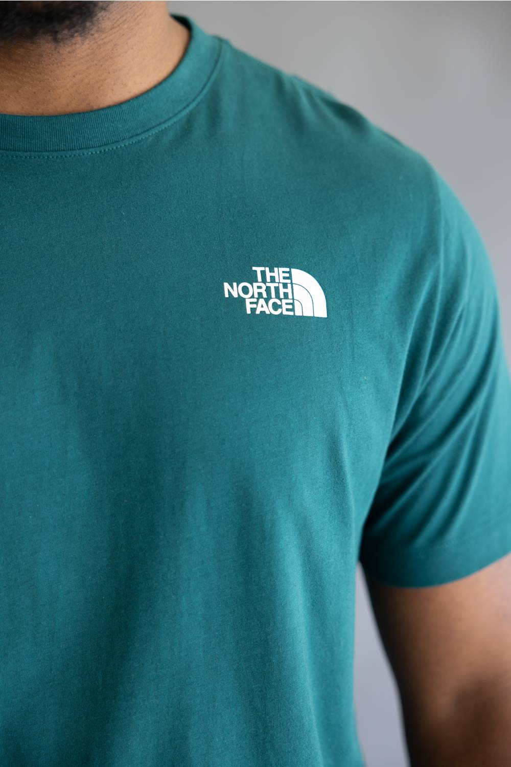 The North Face Mountain Sketch T-Shirt for Men in Teal