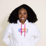 The North Face Pride Hoodie for Women in White 