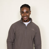 The North Face Textured Cap Rock 1/4 Zip for Men in Brown