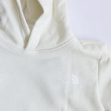 The North Face Teen Evolution Box Hoodie in White Dune