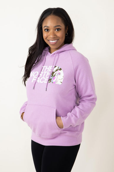The North Face Half Dome Hoodie for Women in Purple