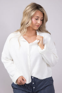 Things Between Piper Cardigan for Women in White