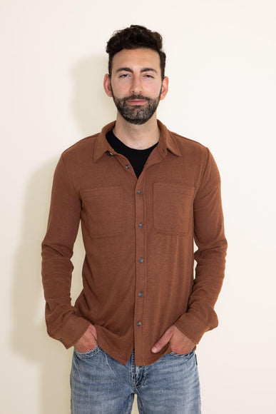 Thread & Supply Clark Shirt for Men in Brown