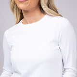 Thread & Supply Jess Long Sleeve Shirt for Women in White
