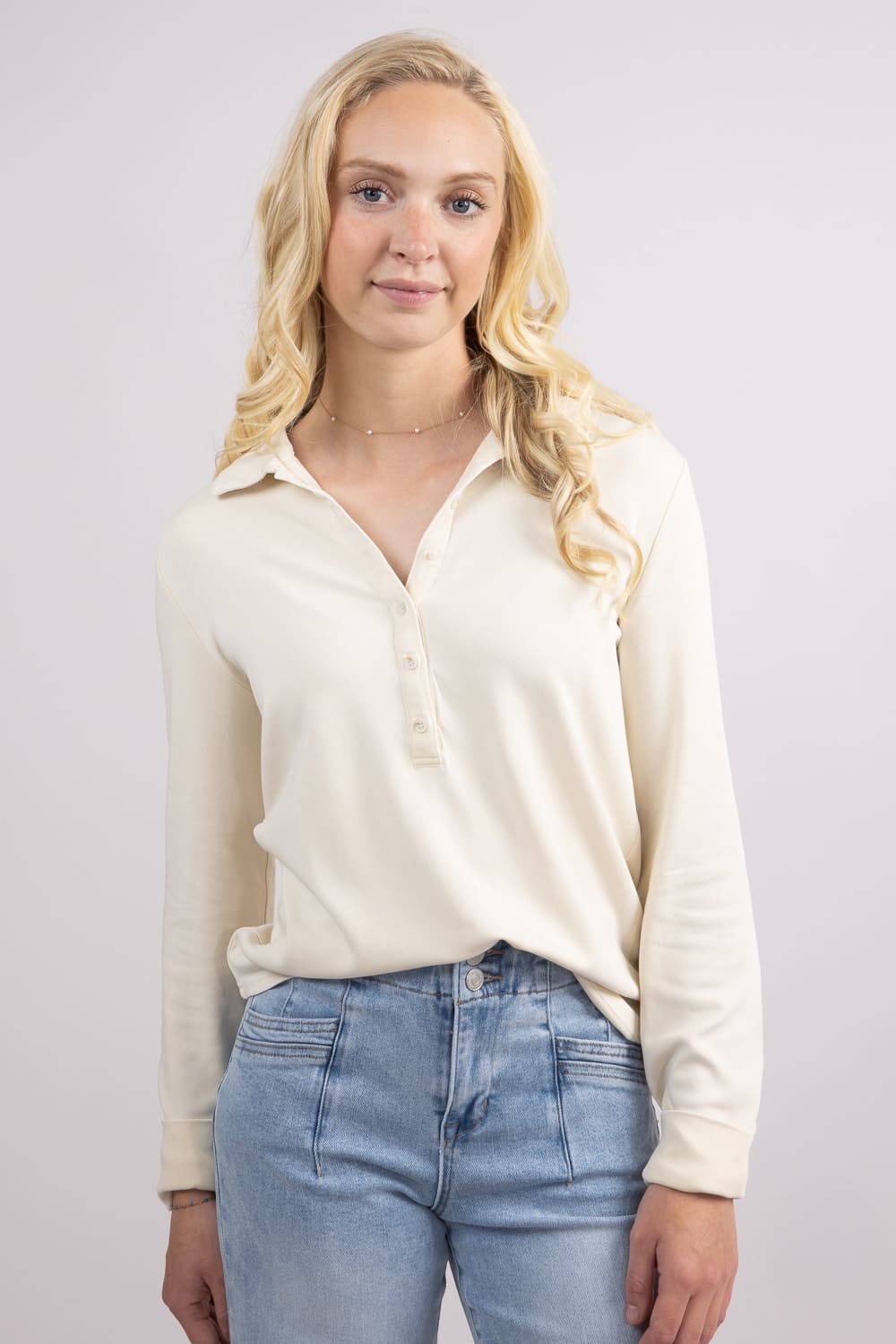 Thread & Supply Lucy Shirt for Women in Ivory