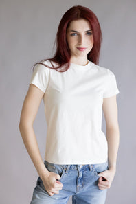 Thread & Supply Natalie Tee for Women in Ivory
