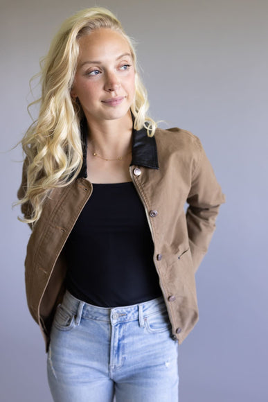 Thread & Supply Zola Jacket for Women in Toasted Coconut