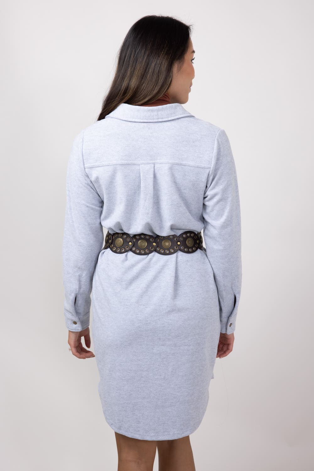 Thread & Supply Leslie Dress for Women in Grey Heather