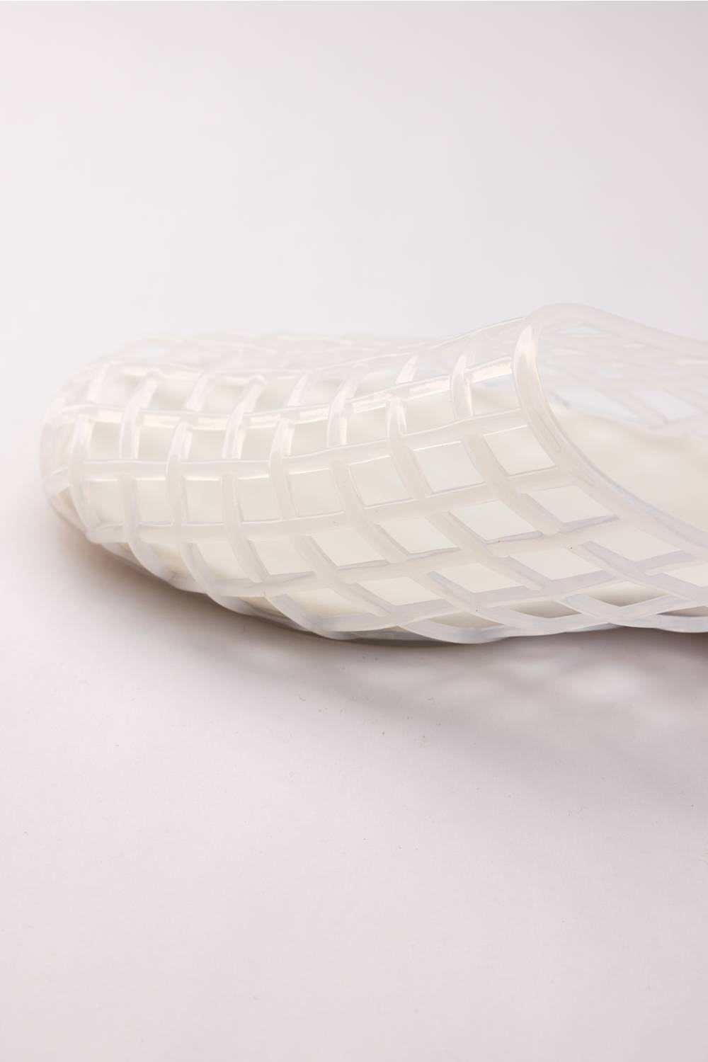 Top Moda Solar Jellie Slide Sandals for Women in White