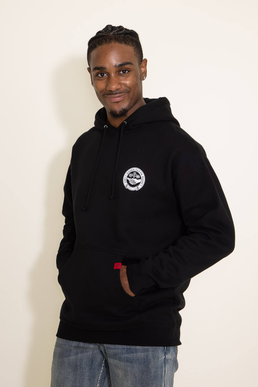 Troll Co. Haggler Hoodie for Men in Black TC0534 BLK Glik s