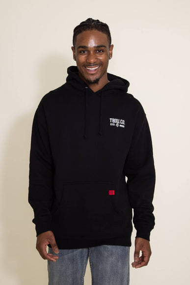 Troll Co. Pay Me Hoodie for Men in Black