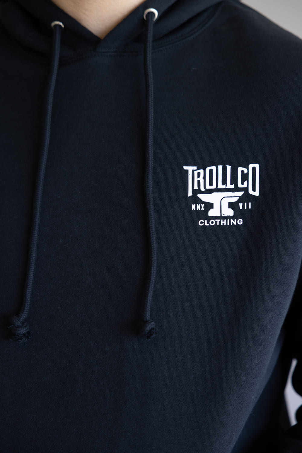 Troll Co. Pay Me Hoodie for Men in Black