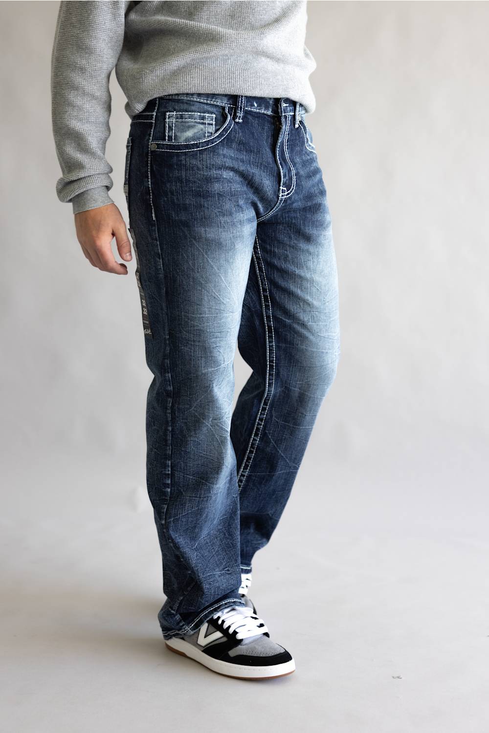 True Luck Baker Bootcut Jeans for Men