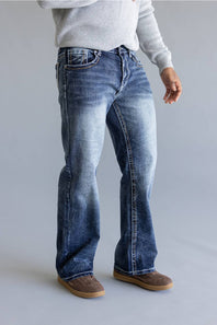 True Luck Camillo Relaxed Bootcut Jeans for Men