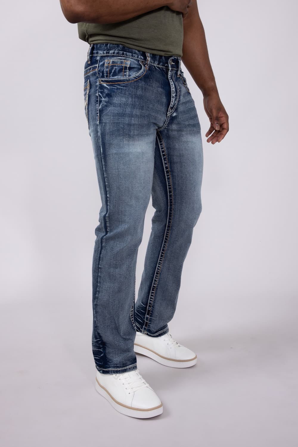True Luck Cuyler Bootcut Jeans for Men