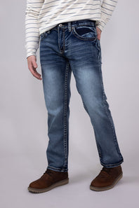 True Luck Ramsey Straight Stretch Jeans for Men