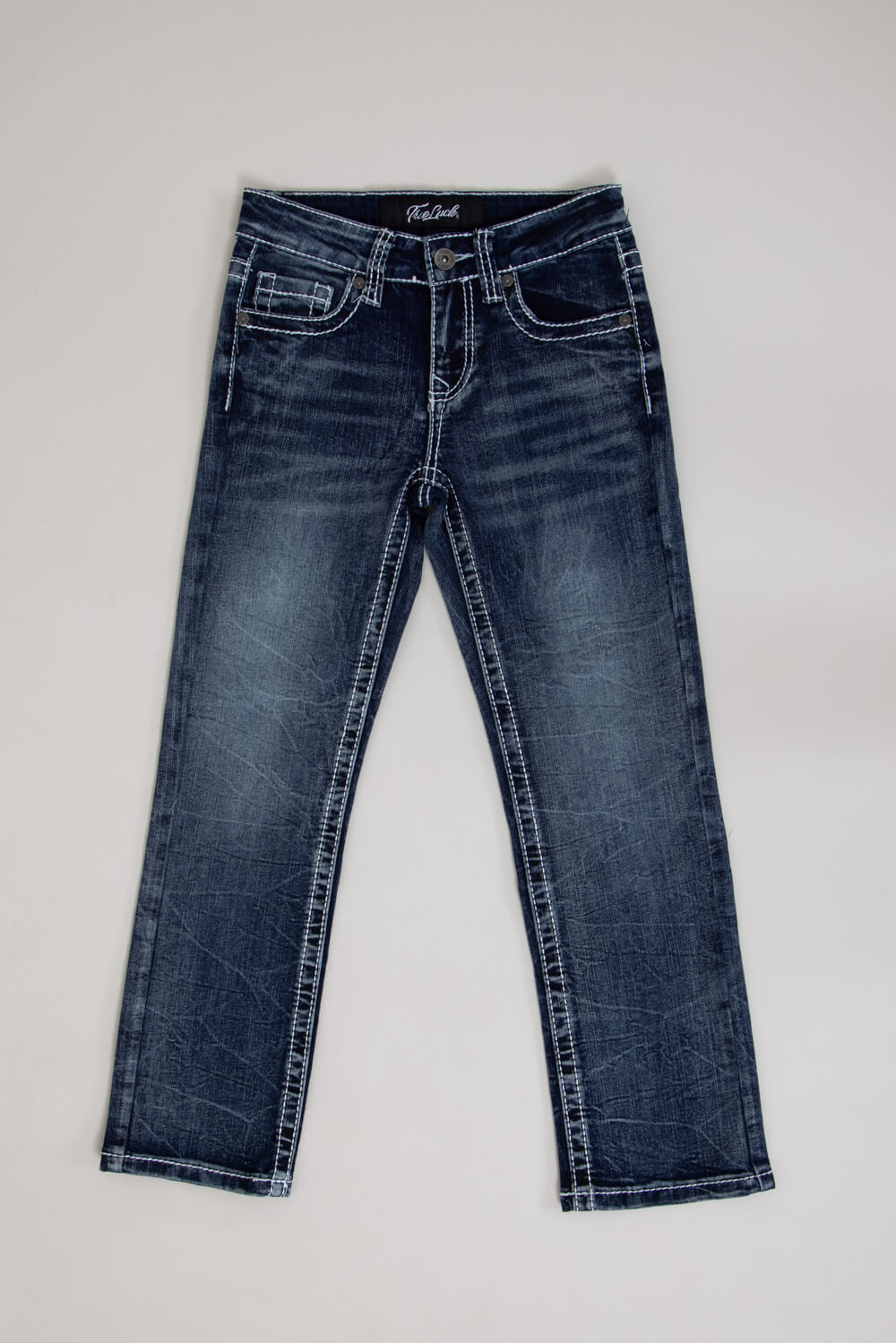 True Luck Youth Baker Straight Jeans for Boys
