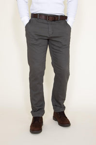 Union Lounge Chino Pants for Men in Grey