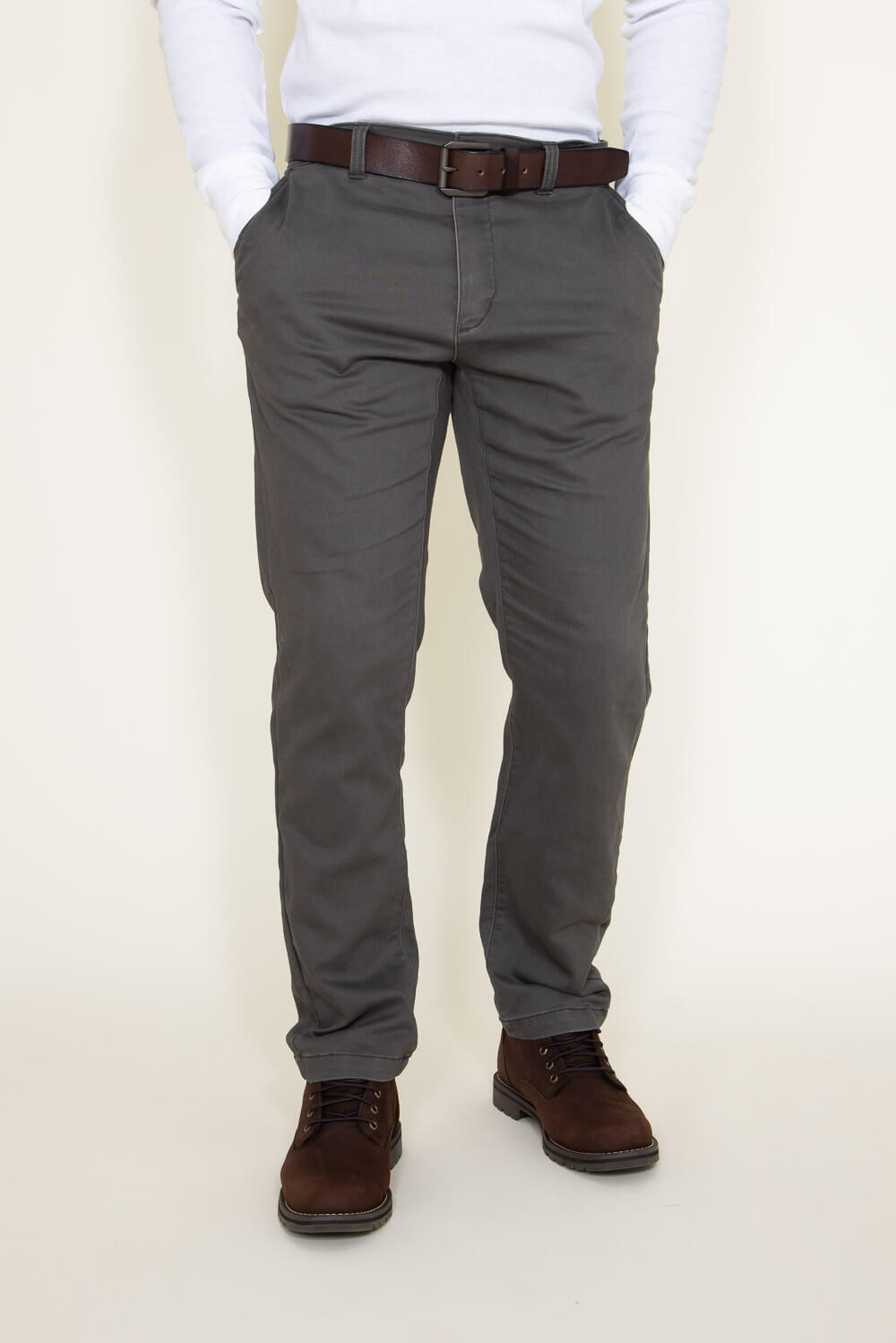 Union Lounge Chino Pants for Men in Grey