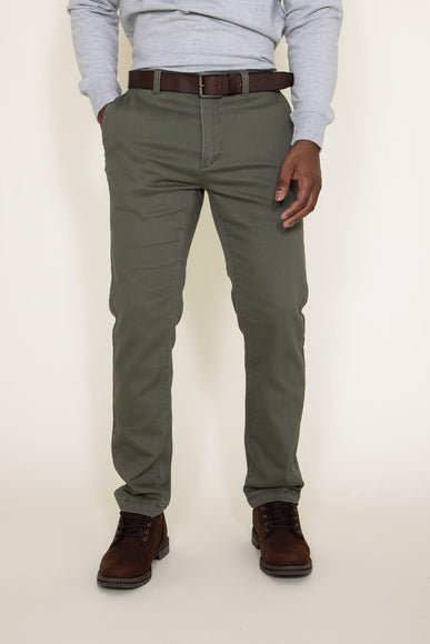 Union Lounge Chino Pants for Men in Military