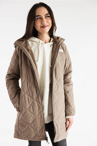 brown parka