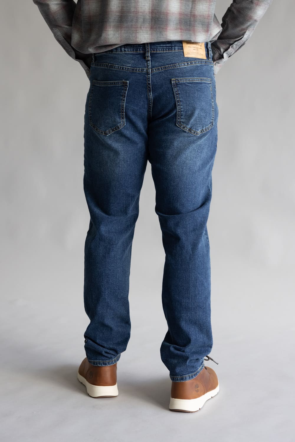 Weatherproof Vintage Athletic Jeans for Men in Riverstone