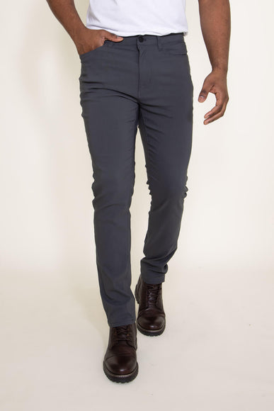 Weatherproof Vintage Faille Performance Pants for Men in Grey