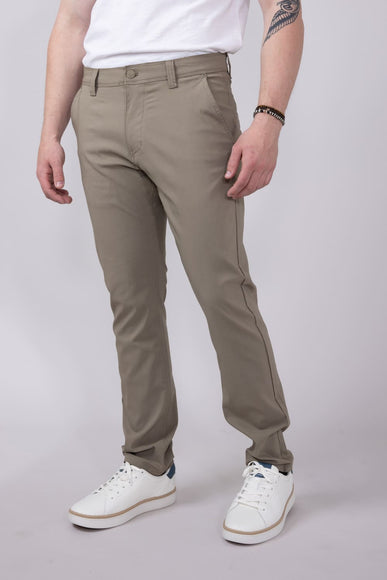 Weatherproof Vintage Faille Utility Pants for Men in Light Oak