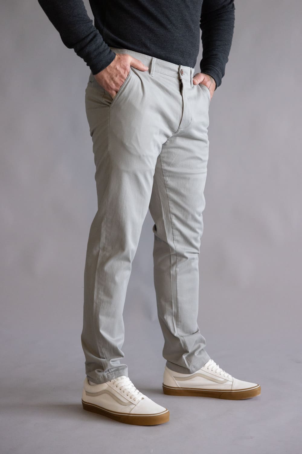 Weatherproof Vintage Leader Chino Pants for Men in Griffin