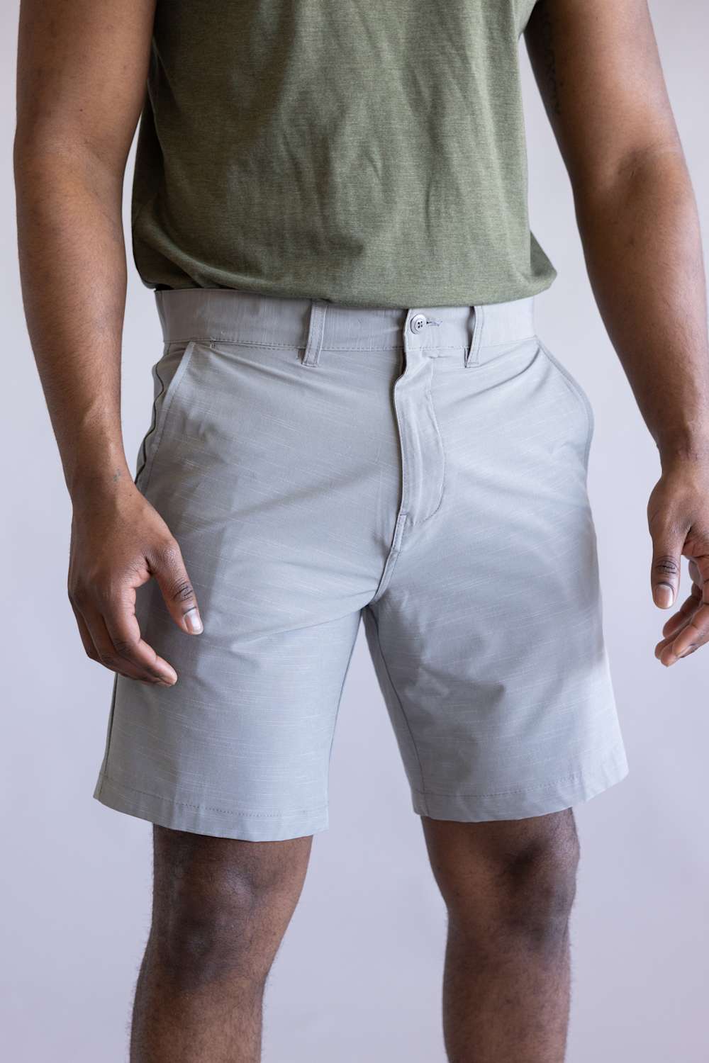 1897 Original Stretch Hybrid Shorts for Men in Grey | XU9823S-GL GREY