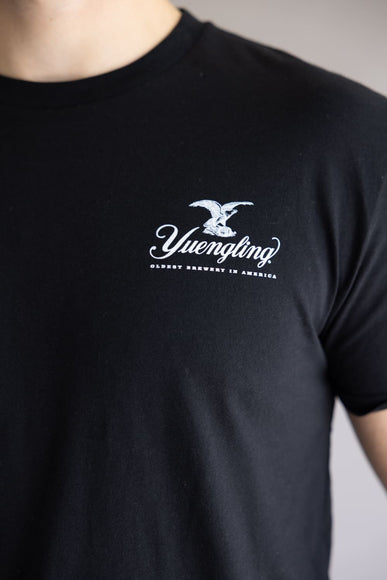 Yuengling Neon Logo T-Shirt for Men in Black