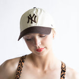 '47 New York Yankees Clean Up Hat in Brown/Cream