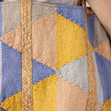  Isla Jute Tote Bag in Multi 