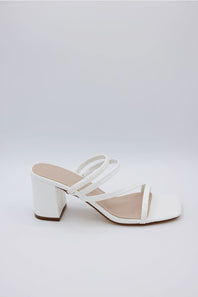 Berness Hattie Block Heels for Women in White
