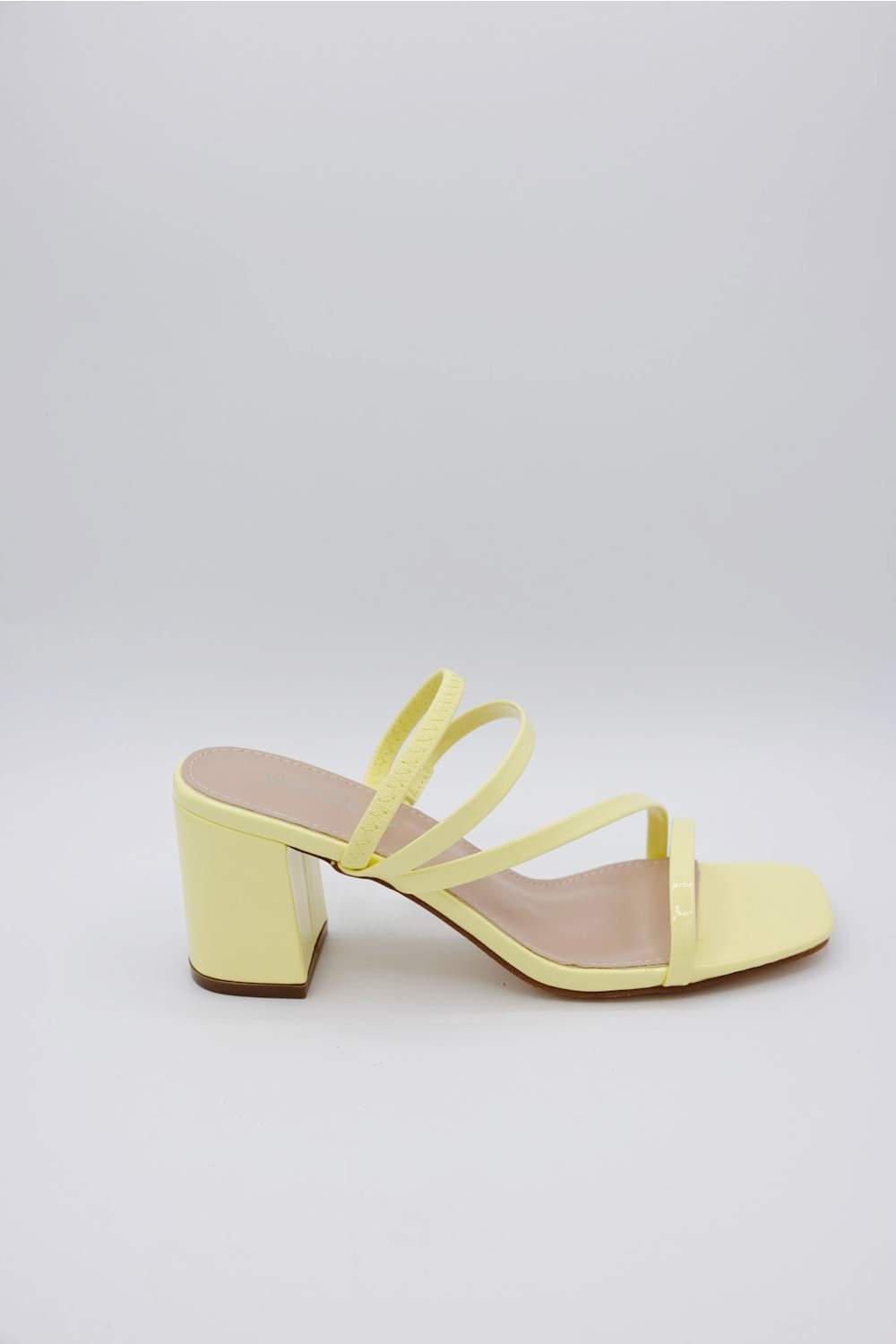 Berness Hattie Block Heels for Women in Yellow