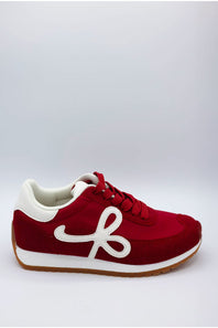 Berness Simone Retro Sneakers for Women in Red